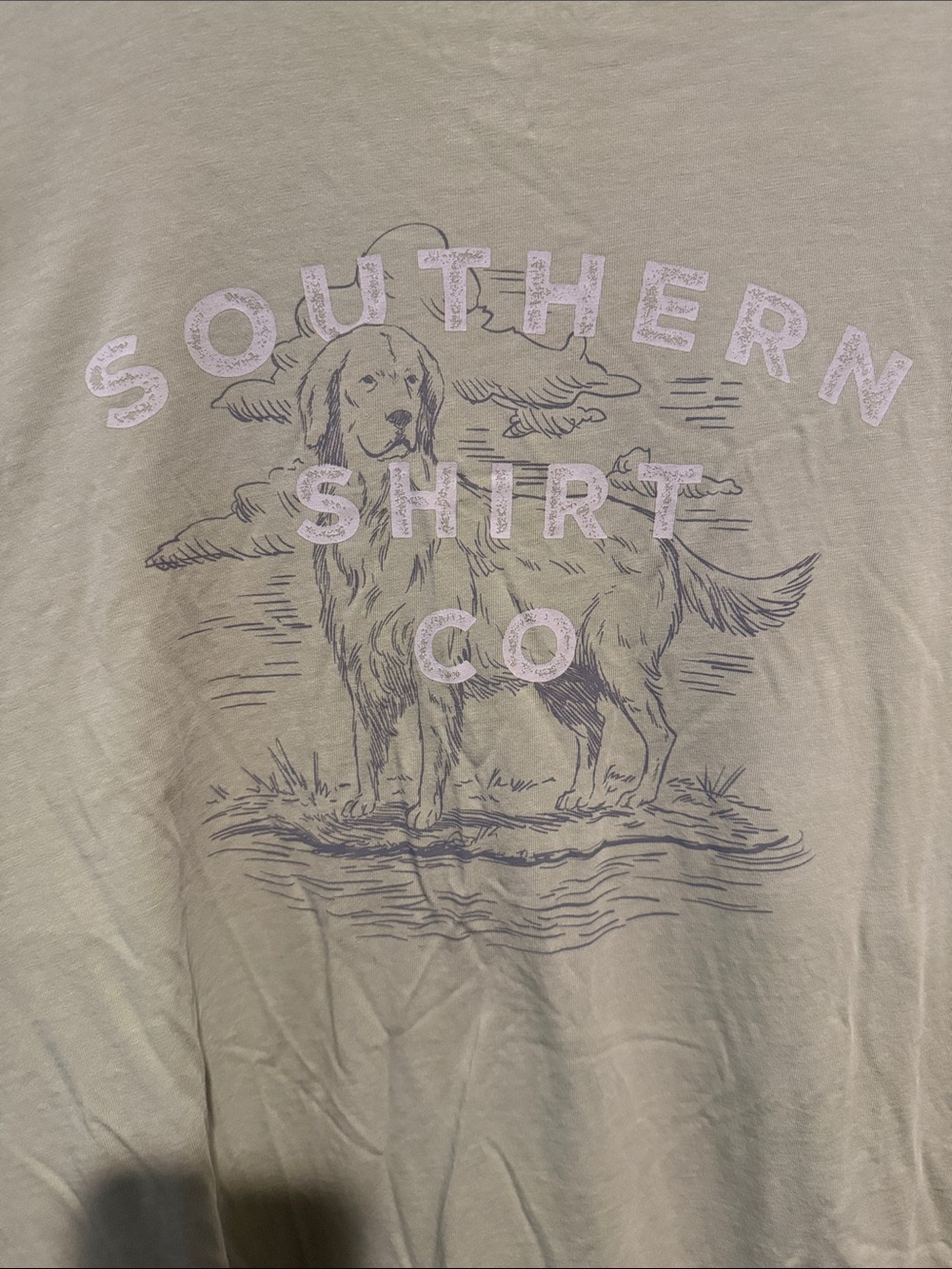 The Southern Shirt Company Short Sleeve Pocket Tee in Sage